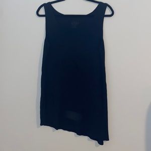 Logo branded black tank top size Medium